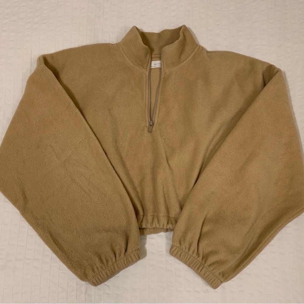 Oak & Fort Cropped Sweater
